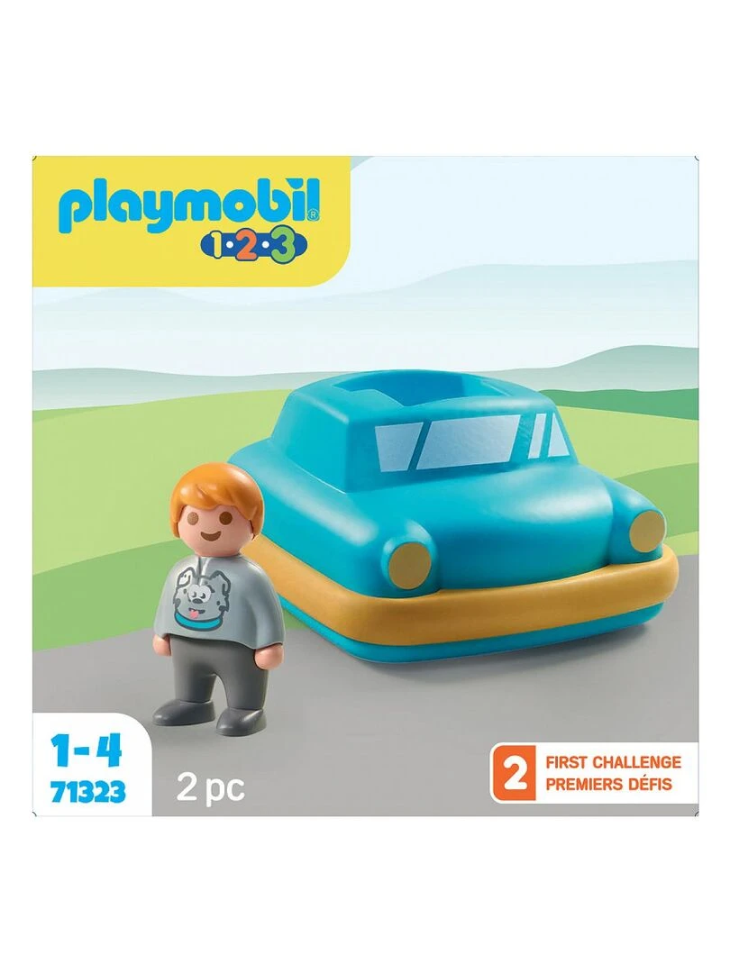 Enfant avec voiture 1.2.3   N/A