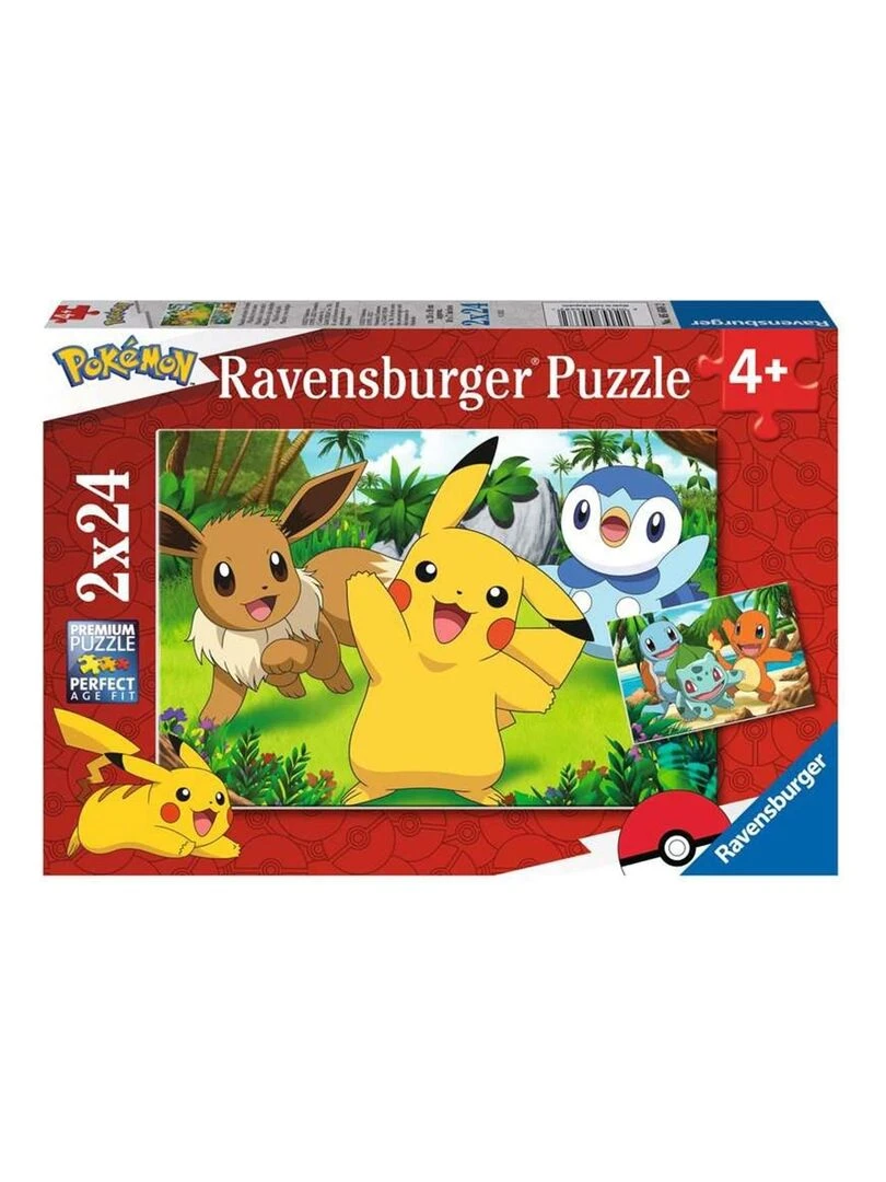 Puzzle pour enfants Pikachu et ses amis N/A