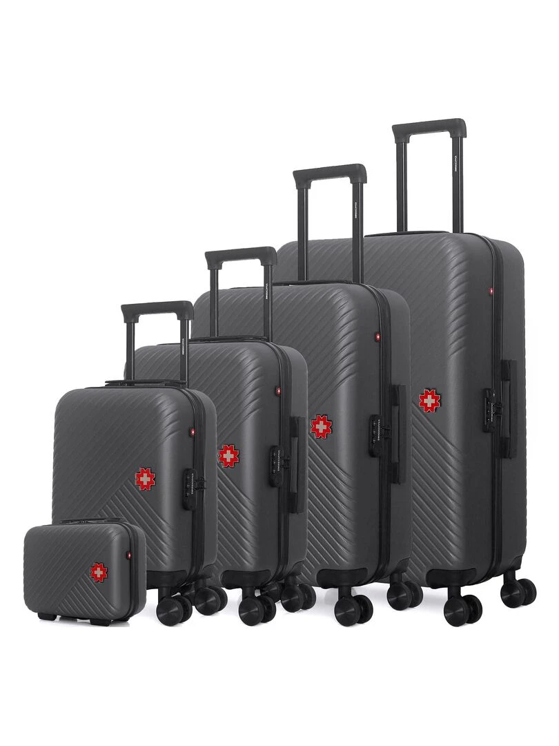 SWISS KOPPER SET DE 5 SPIEZ U Gris foncé