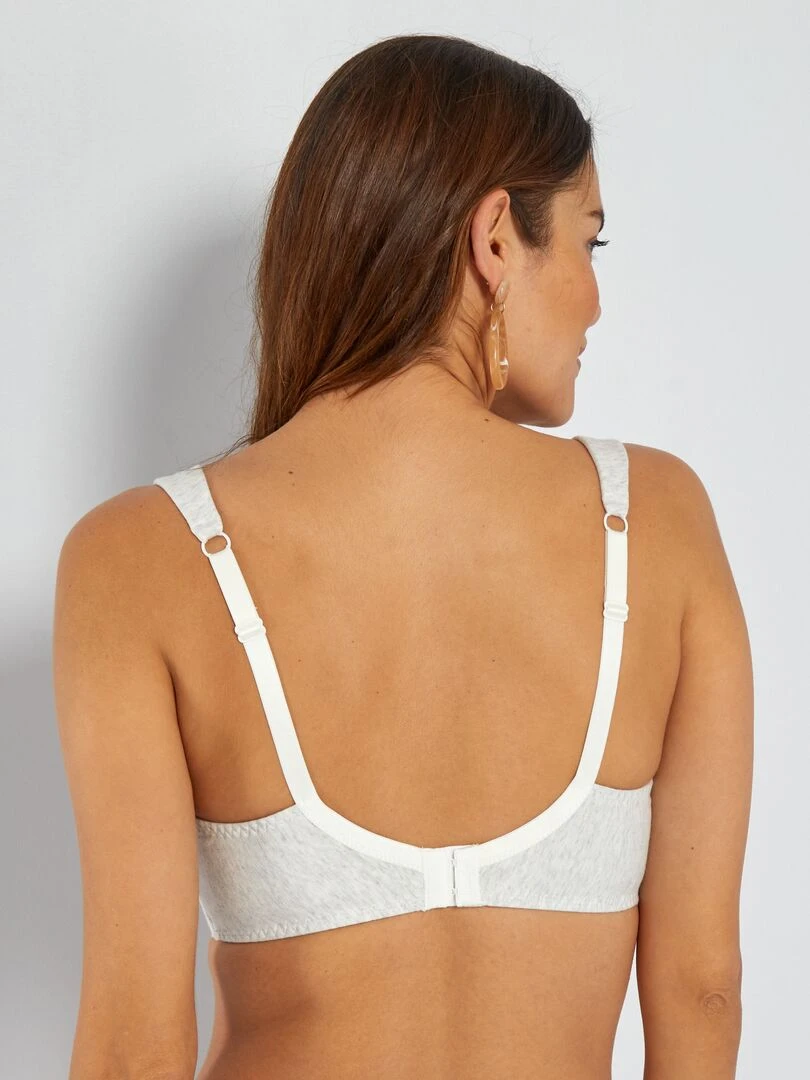 Soutien gorge d'allaitement 'Sans Complexe'   gris