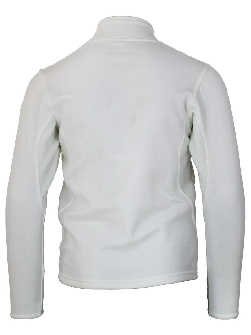 Sweat polarshell fille FANY PEAK MOUNTAIN Blanc