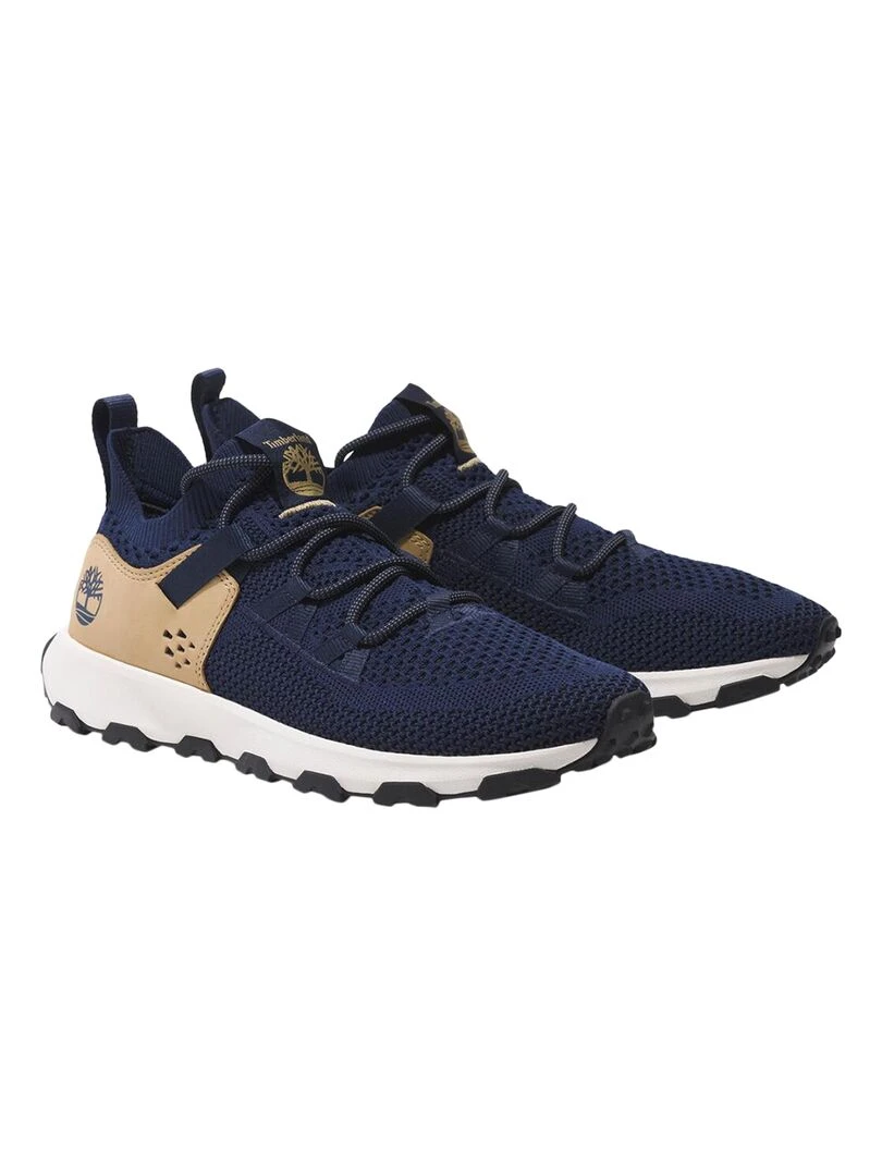 Basket Cuir Timberland Winsor Trail   Bleu