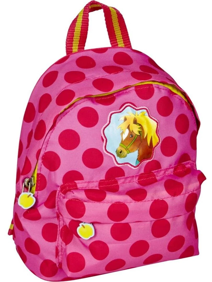Mini Sac à dos motif Cheval – Rouge Rouge