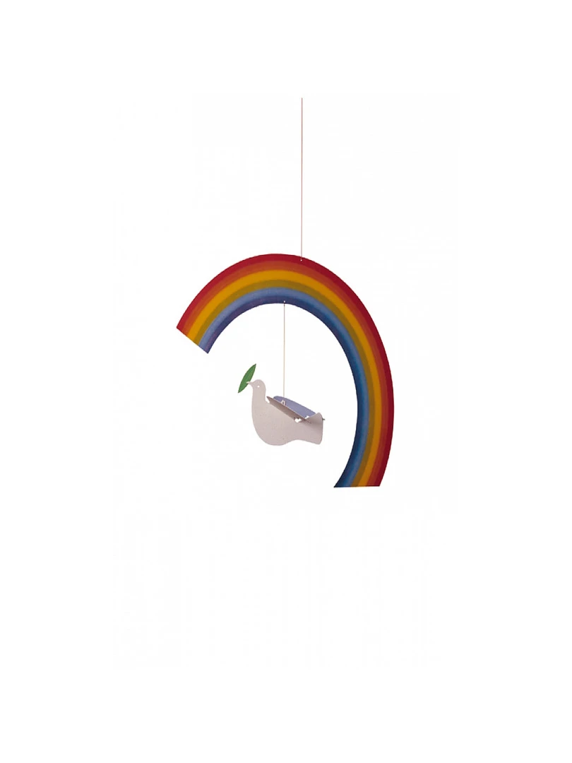 'flensted Mobiles' Noah's Rainbow Orange