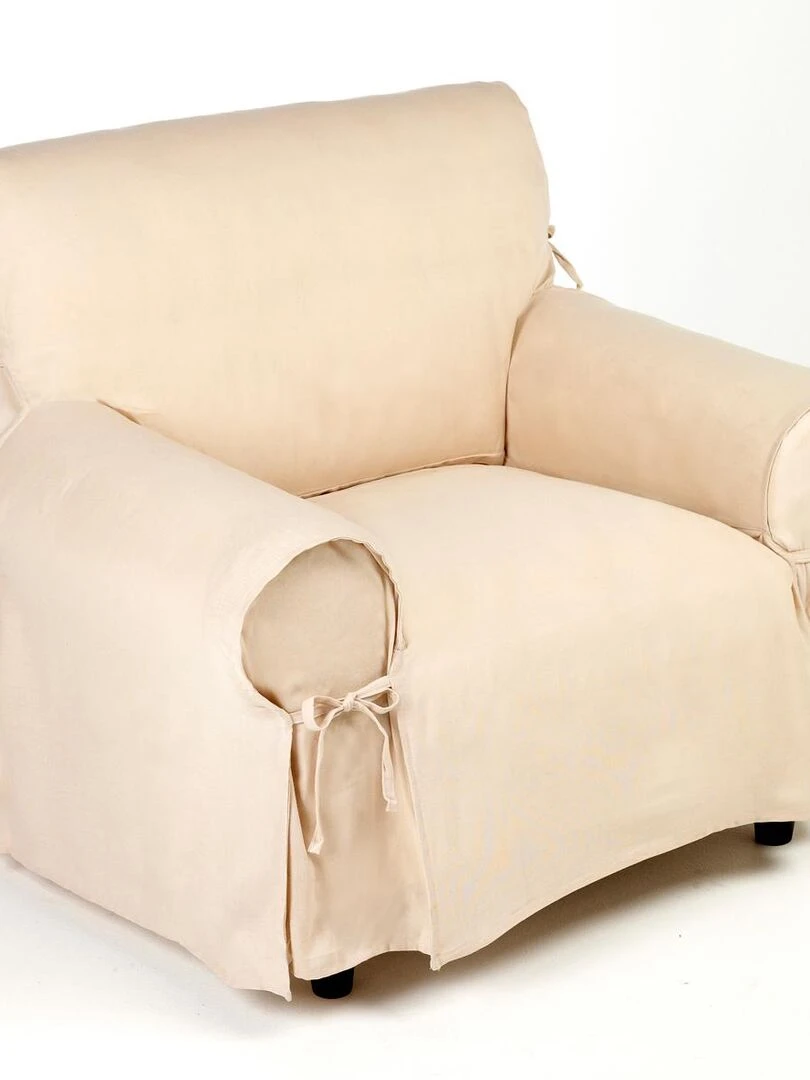 Housse Fauteuil Ivoire