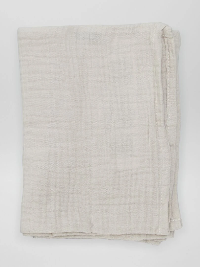 Lot de 3 langes   Jaune/Gris