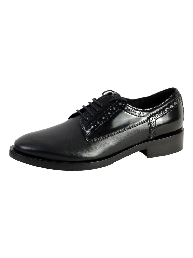Mocassin Geox D Brogue Noir