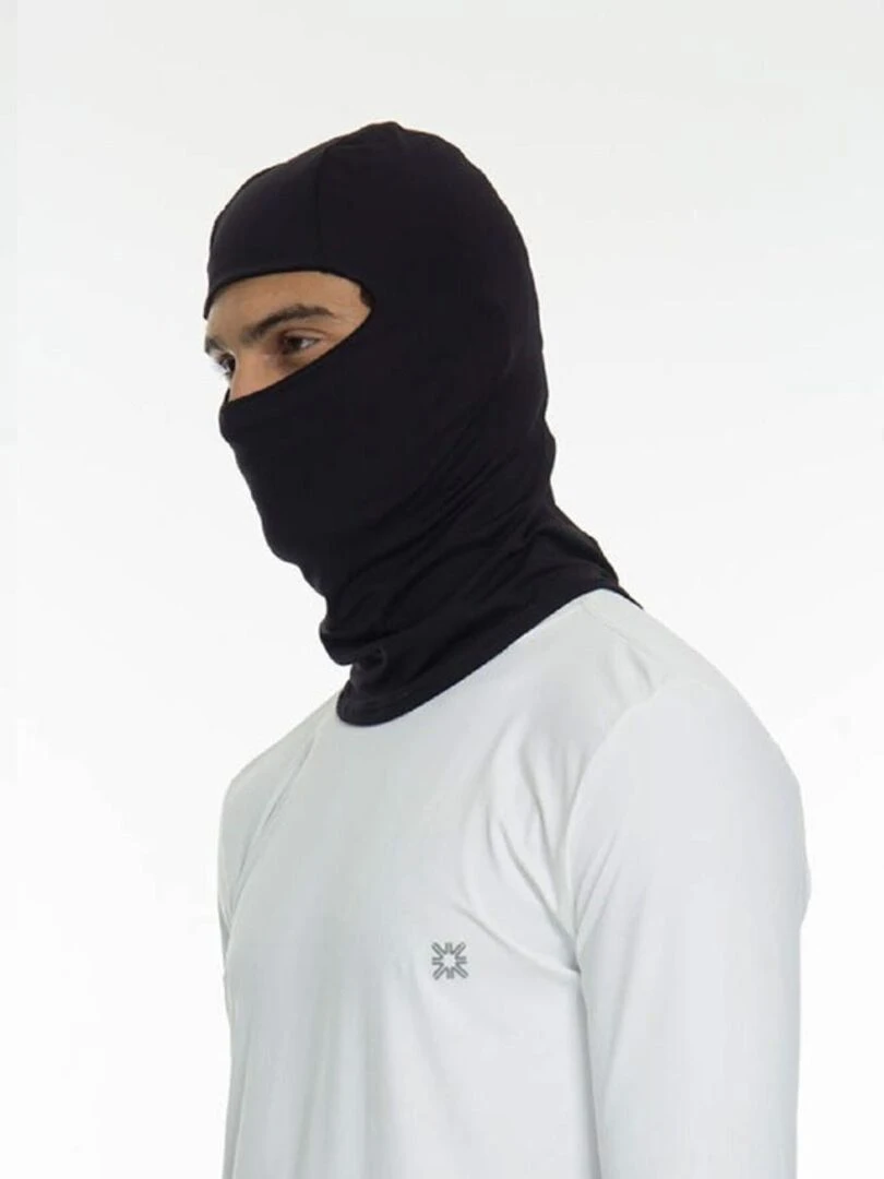 Chapeau Legionnaire Black Balaclava Upf50+ / UV Line Noir