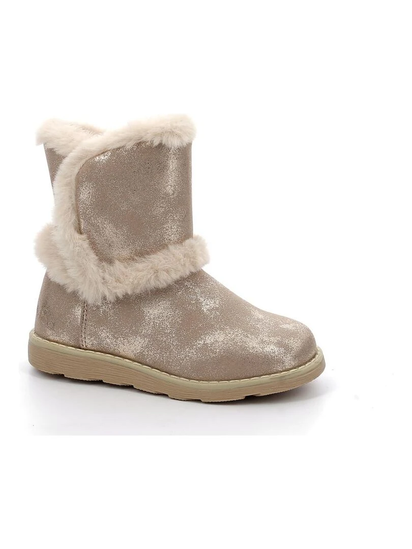 Boots Synthetique Aldoux Rose