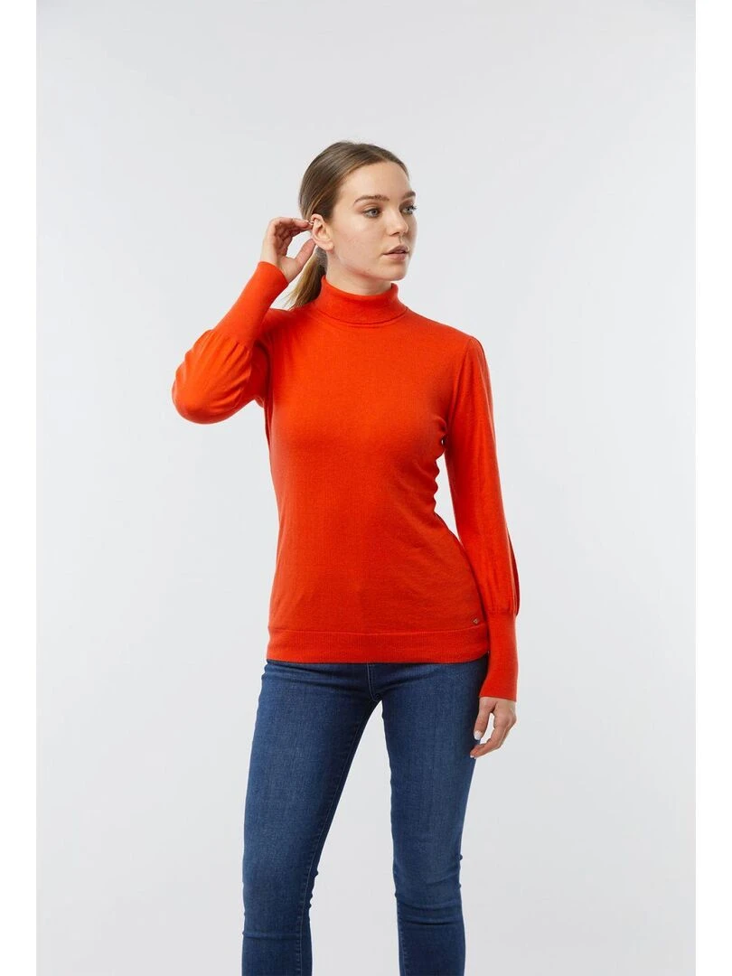 Lee Cooper Pull coton CAROME Orange