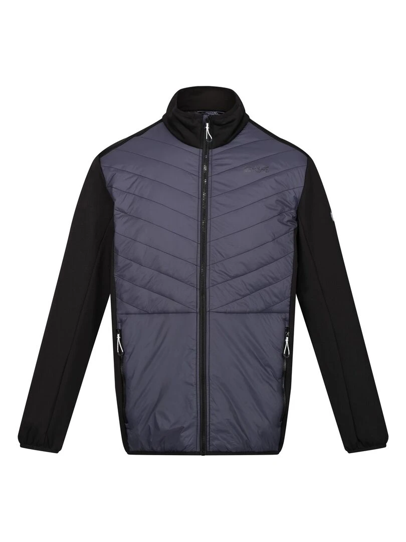 Regatta Veste matelassée CLUMBER HYBRID Gris Noir Noir