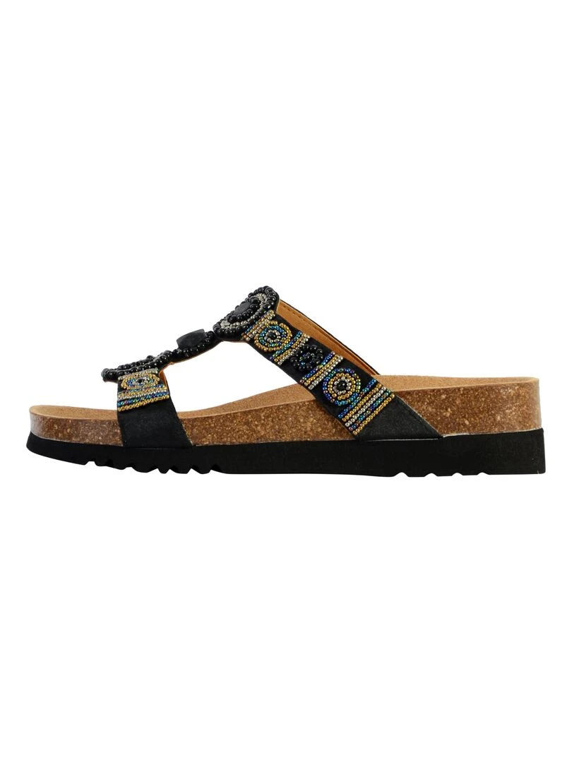 Mules à Enfiler Scholl New Bogota'Wedge Noir