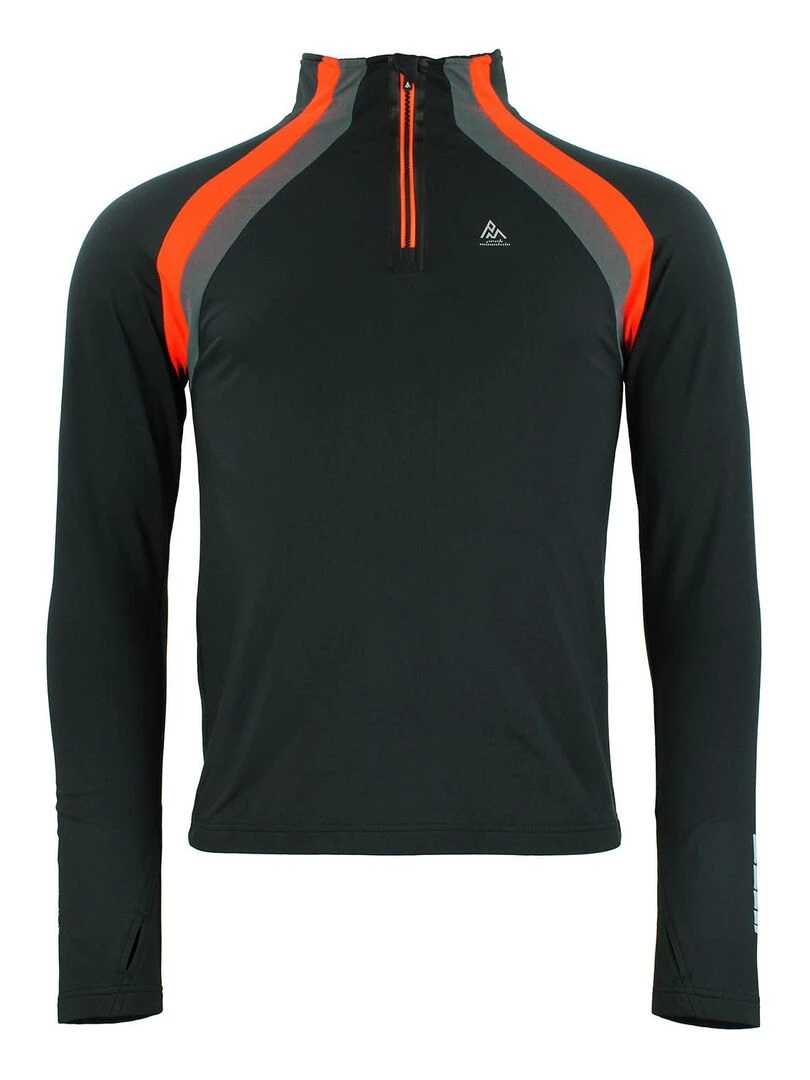 Top technique homme CRANIUM PEAK MOUNTAIN Noir Noir