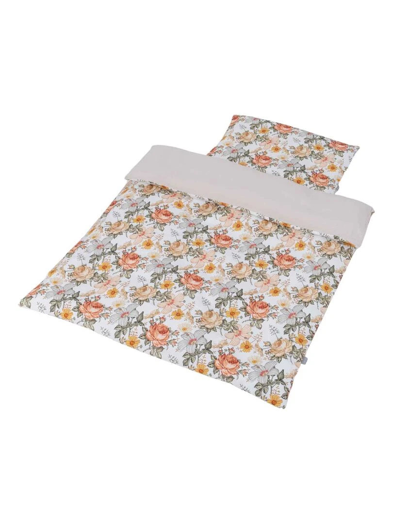 Couette et oreiller prêt à dormir Néo Vintage Multicolore