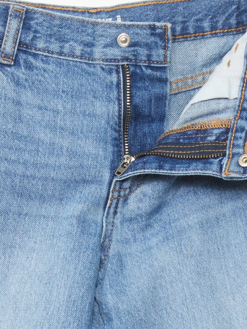 Jean droit avec poches sur les côtés   Stone