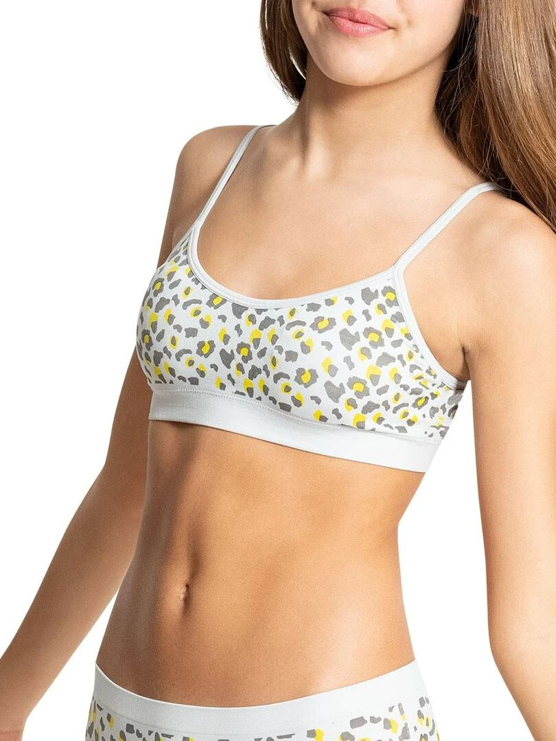 Brassière à coques amovibles Sans Couture Fashion by Fille Multicolore