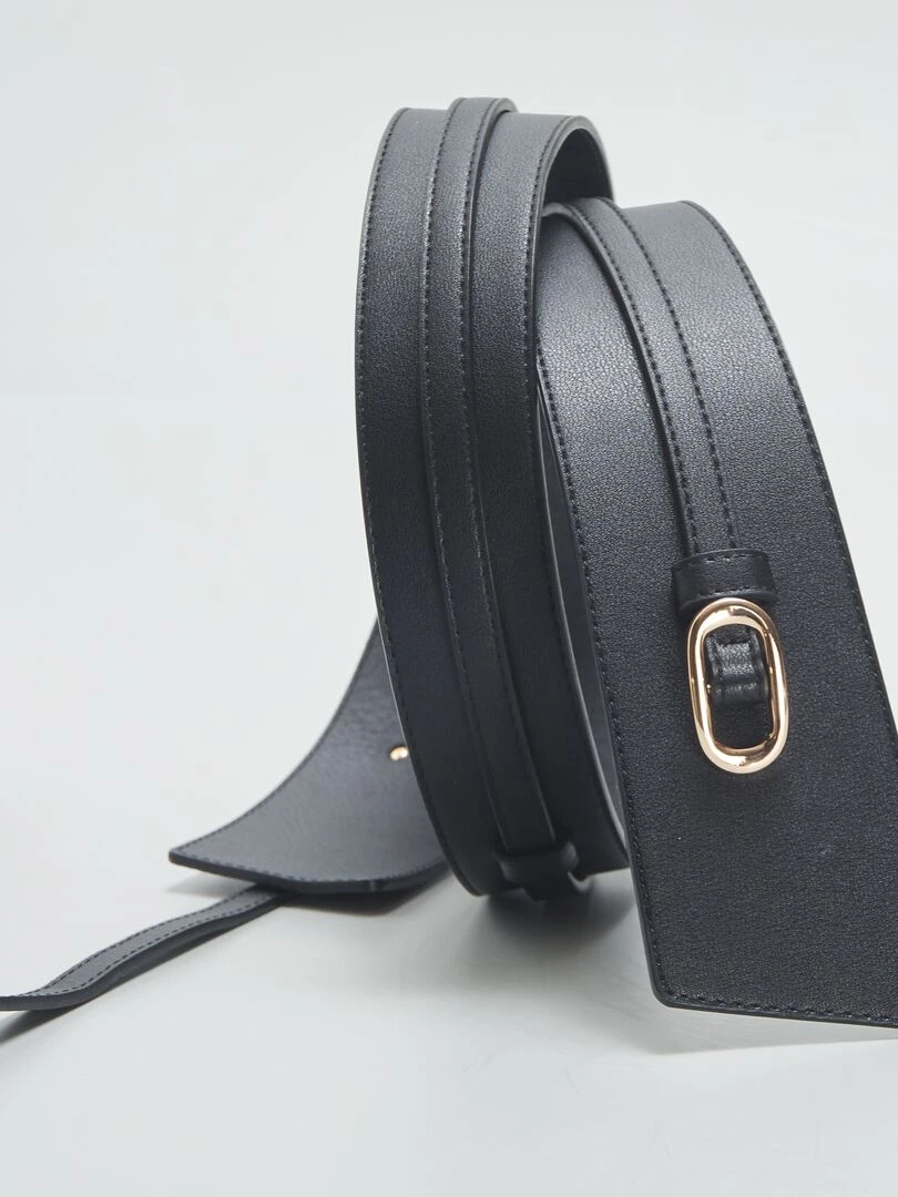 Ceinture large   Noir