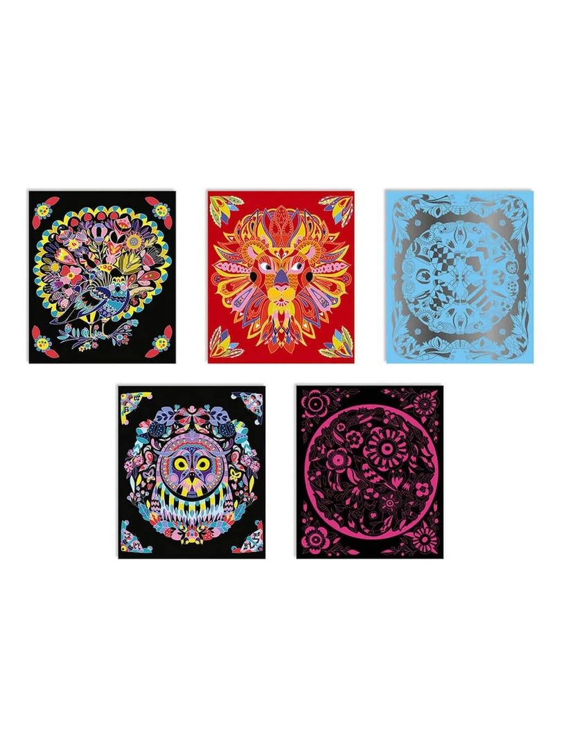 Kit Créatif : Scratch Art Phosphorescent   N/A