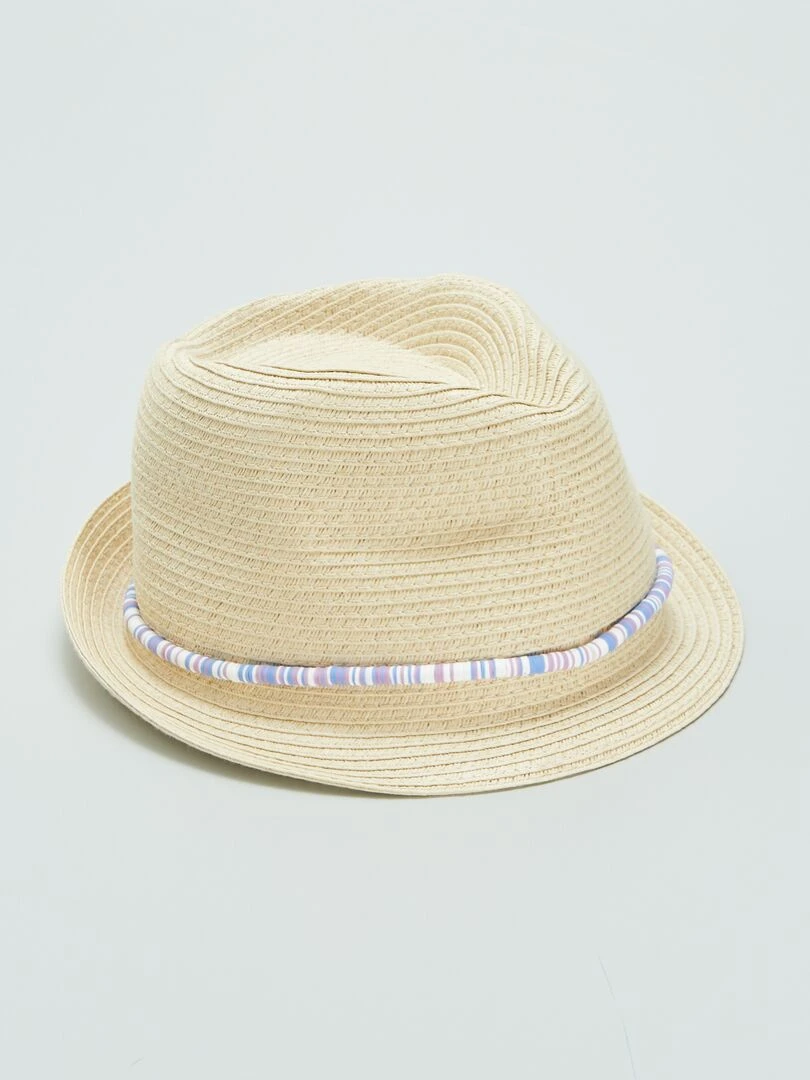 Chapeau de paille 'Stitch' 'Disney' Beige