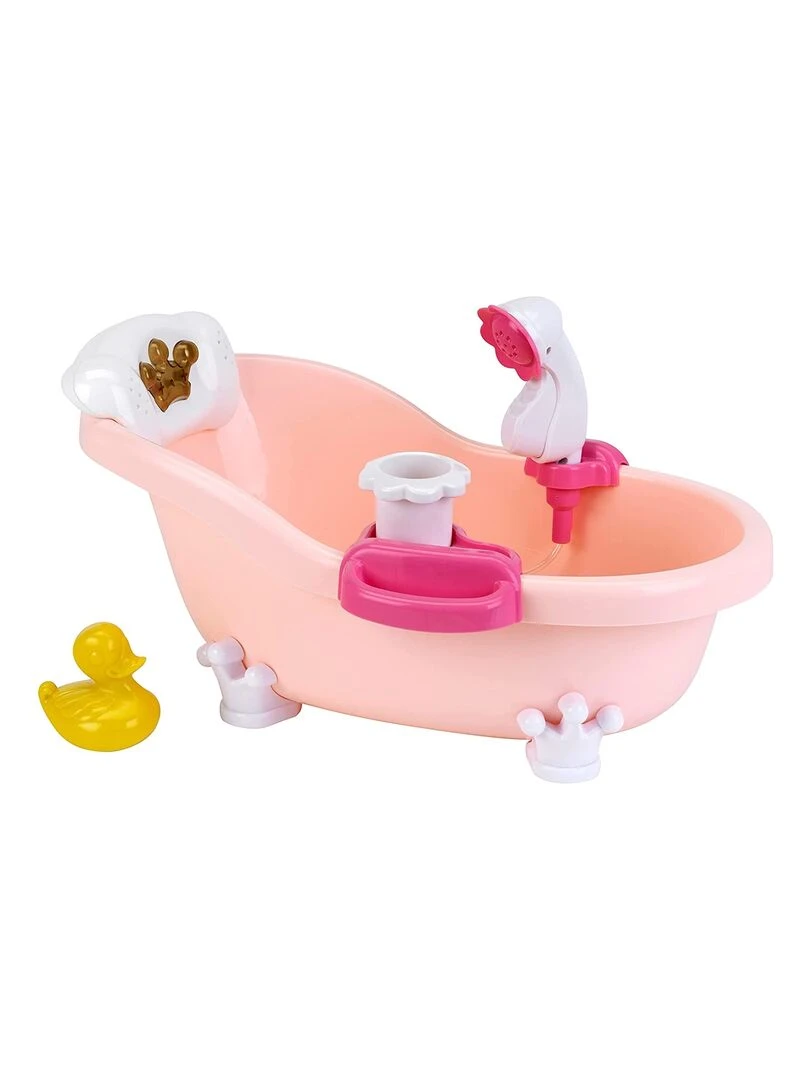 Baby Coralie – Baignoire avec fonctions mousse sons et lumière N/A