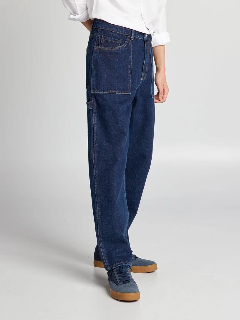 Jean charpentier wide leg   Bleu