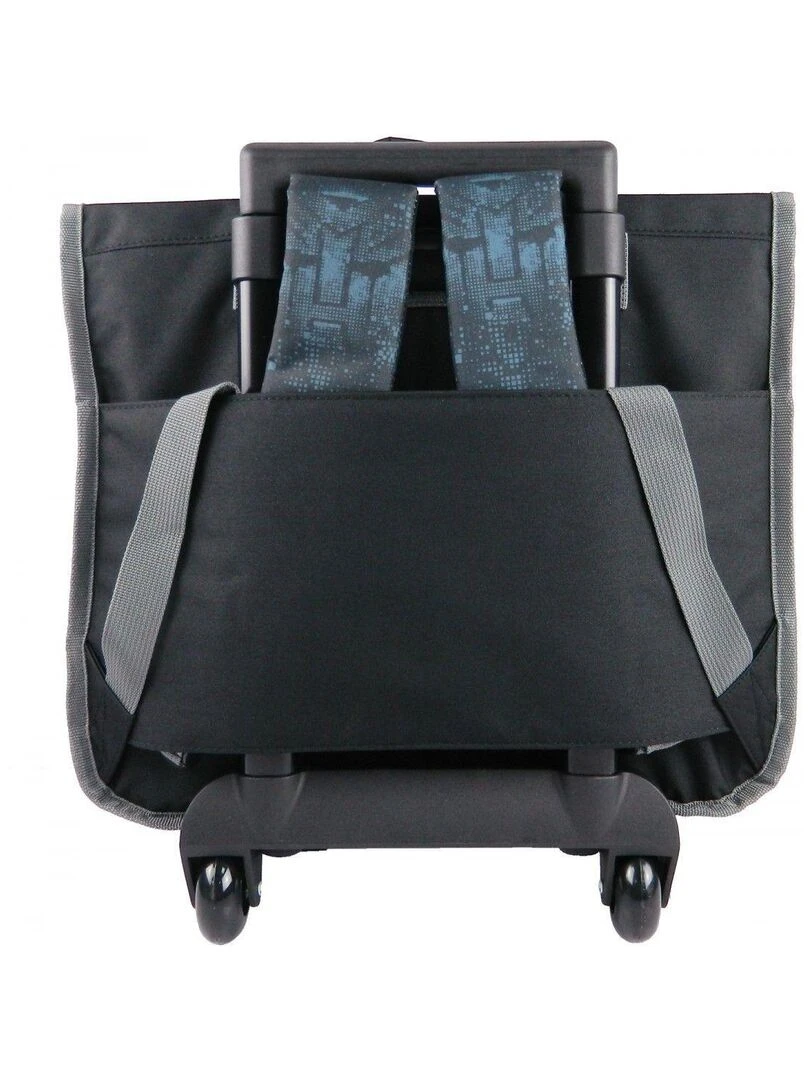 Cartable à roulettes Transformers 38cm Noir Noir