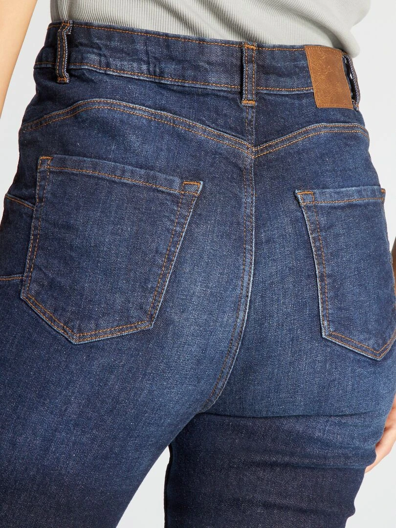 Jean skinny à taille haute   L32   Brut