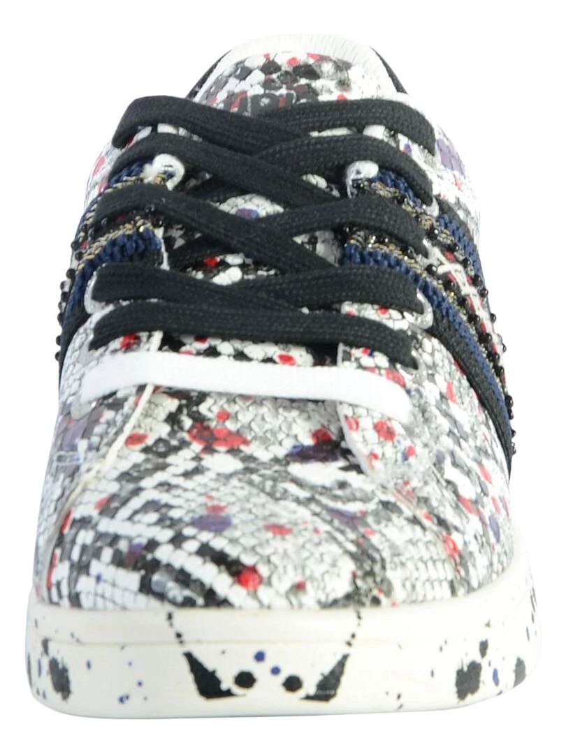 Basket Desigual Cosmic Snake Splatter   Noir