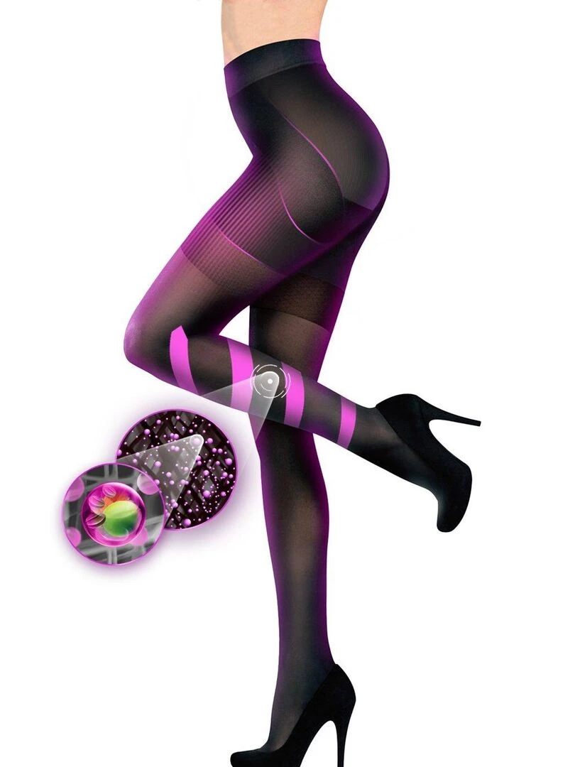 Collant gainant Jambes légères et Minceur 70 D Noir
