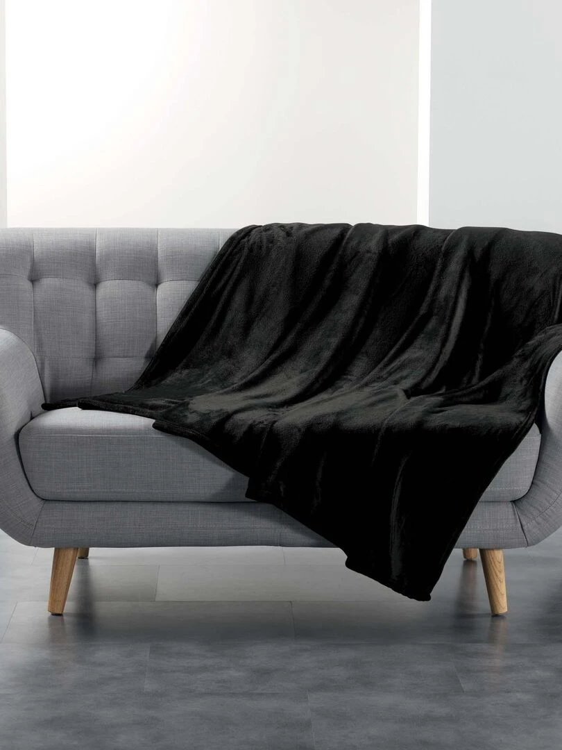 Plaid Flanelle Collection Flanoux Noir