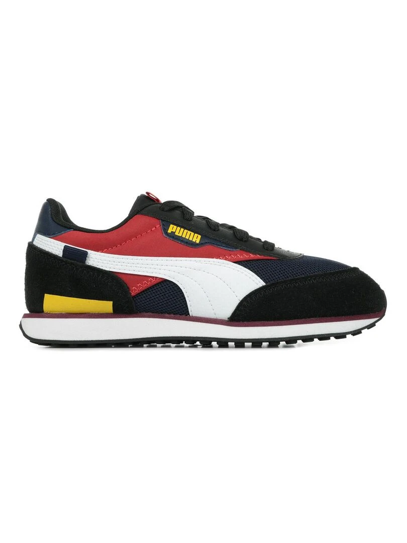 Baskets PUMA Future Rider Splash Ps Noir Rouge Blanc