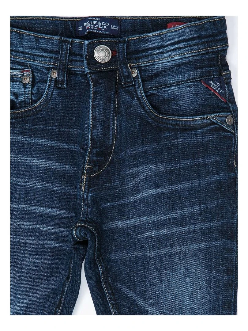 Jean coupe slim SACO BOY Bleu