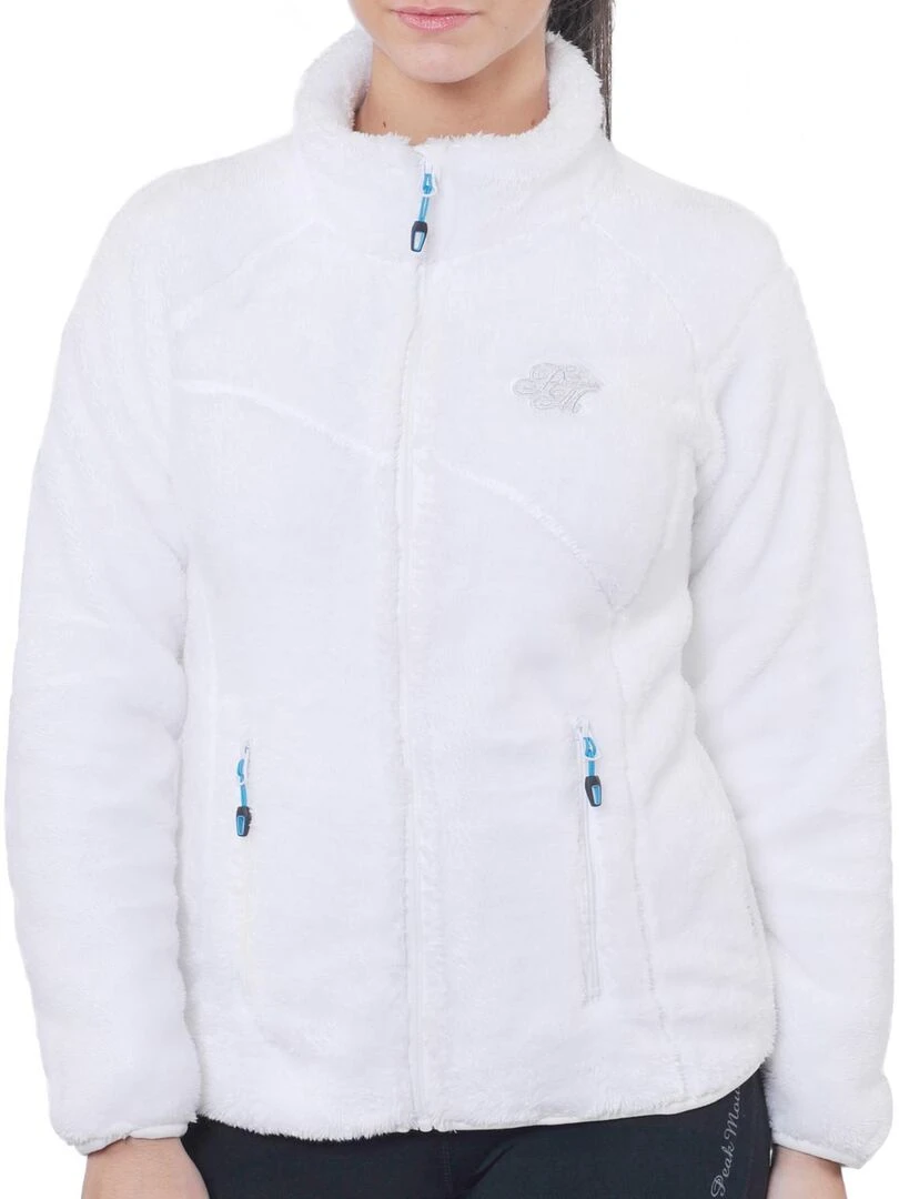 Blouson polaire femme ARIANE Blanc