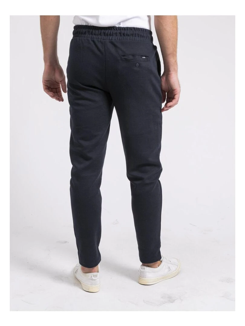 Pantalon chino molleton VICTORIAVIL Bleu marine