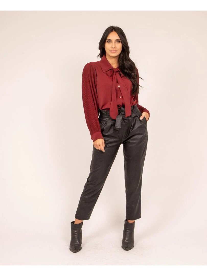 Chemise fluide ORFEO   Bordeaux