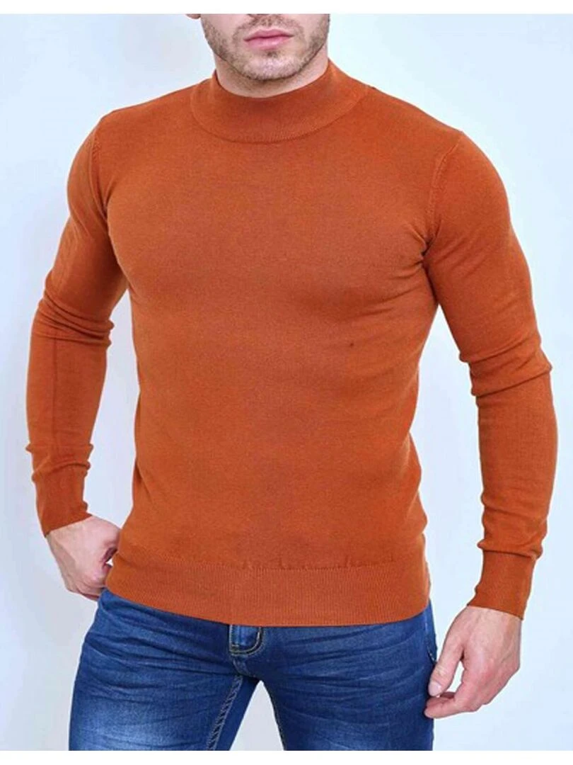 Pull manches longues Kebello   Orange