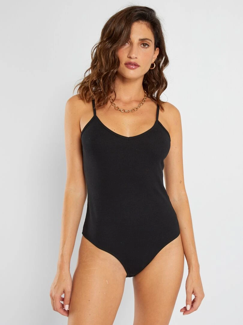 Body débardeur noir