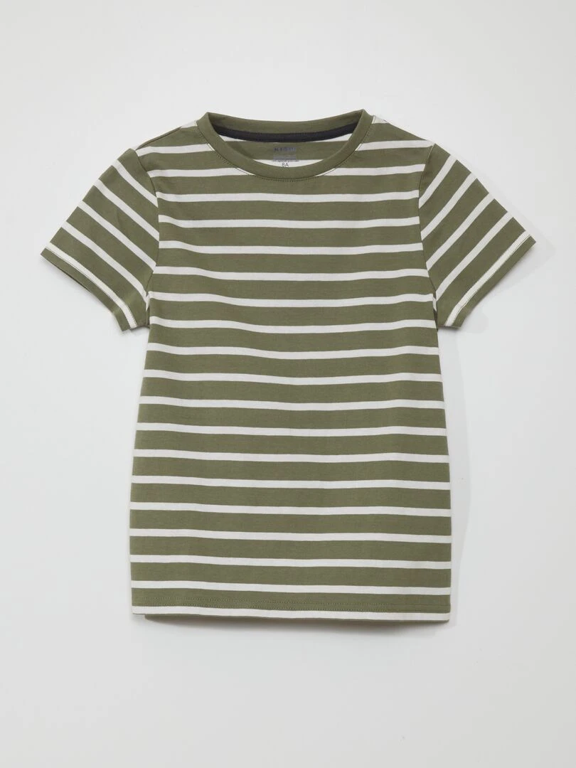 Lot de 3 t shirts en jersey   Beige