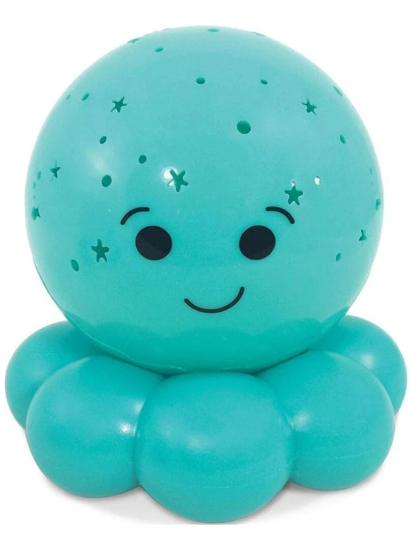 Petite veilleuse nomade bébé poulpe bleu Vert d'eau