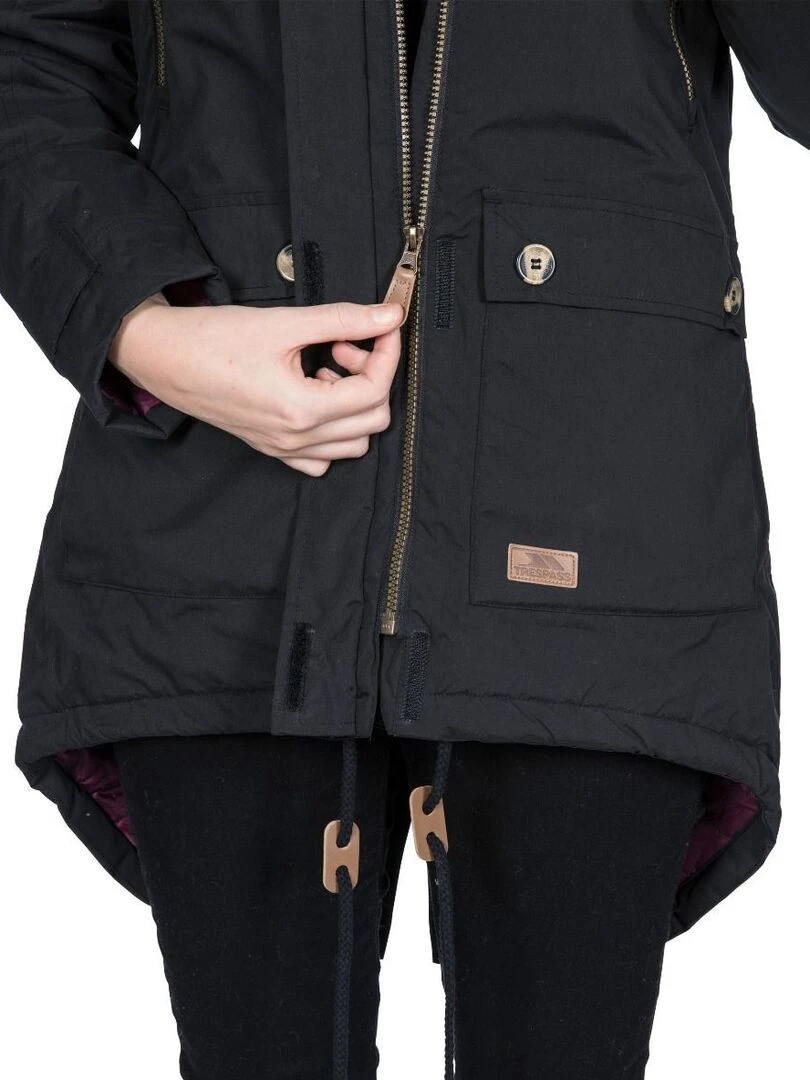 Trespass   Parka CLEA s   Noir