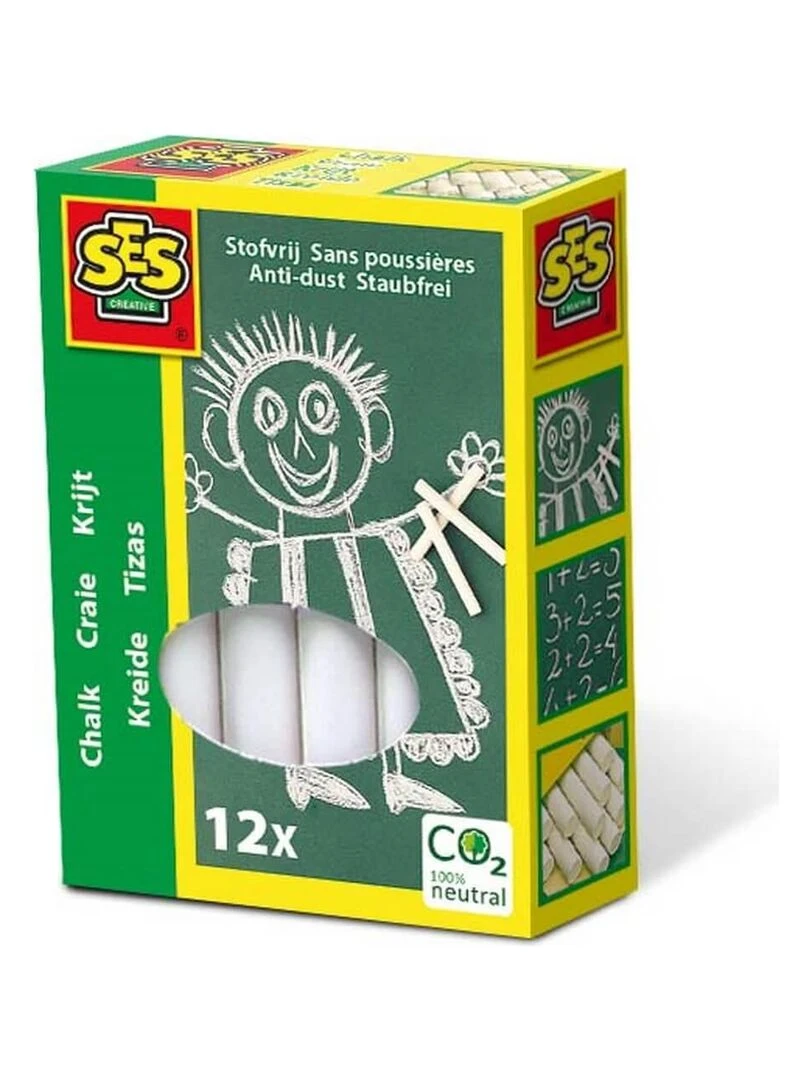 Craies 12 craies blanches N/A