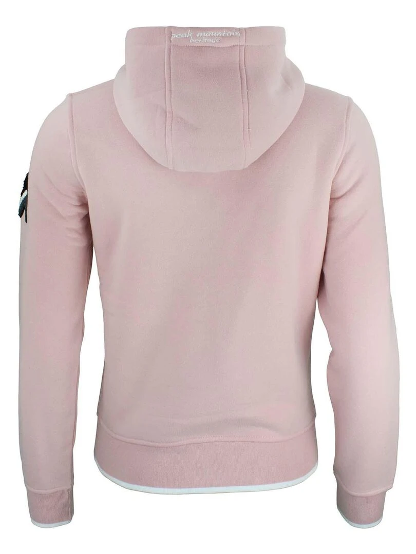 Sweat à capuche femme AFLOW Rose