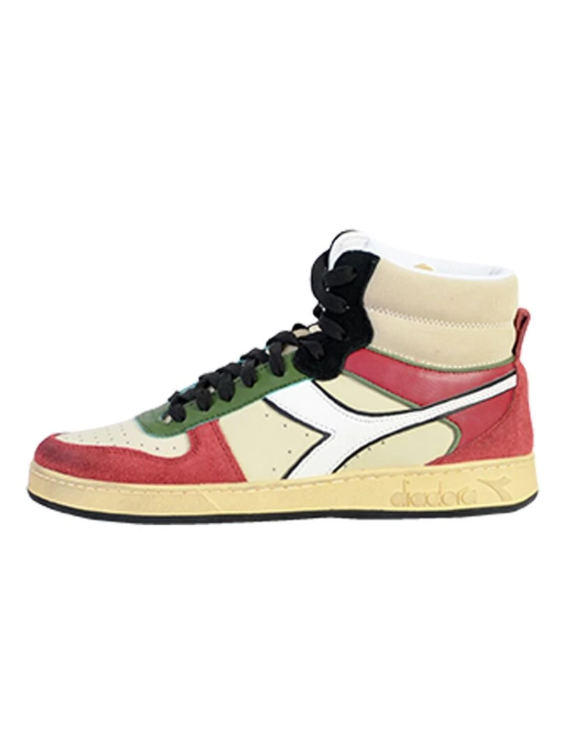 Basket Cuir Diadora Magic Basket Mid Legacy Multicolore