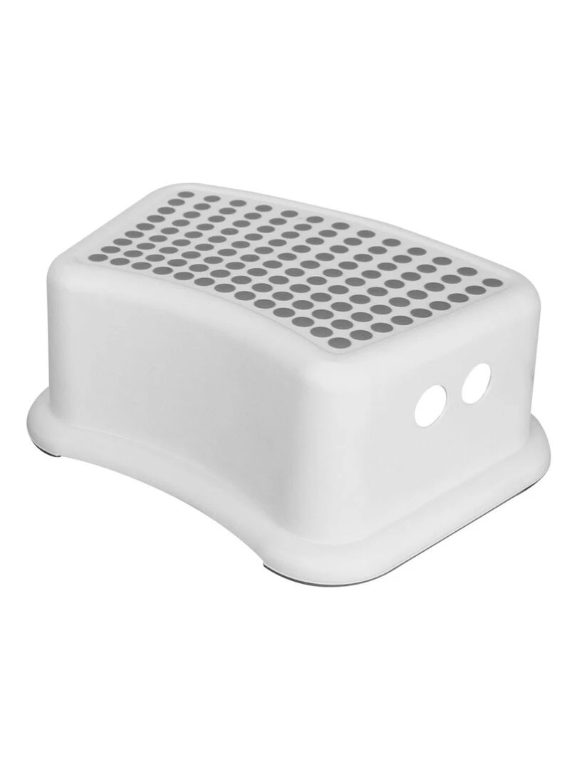 Lot de 5 Marchepieds antidérapants en plastique Monsieur Bébé Gris
