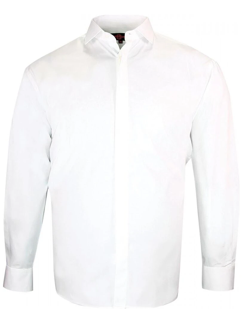 Chemise habillée gorge cachée CACHET Blanc