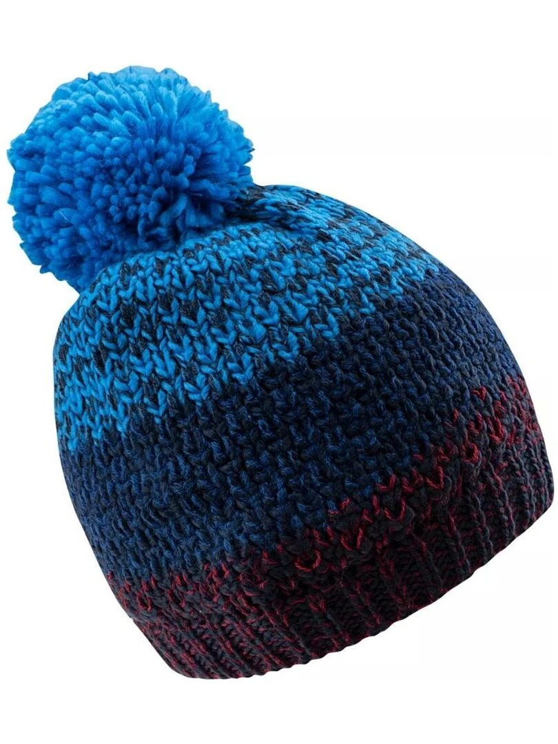 Elbrus Bonnet d'hiver ISAKI Bleu Rouge