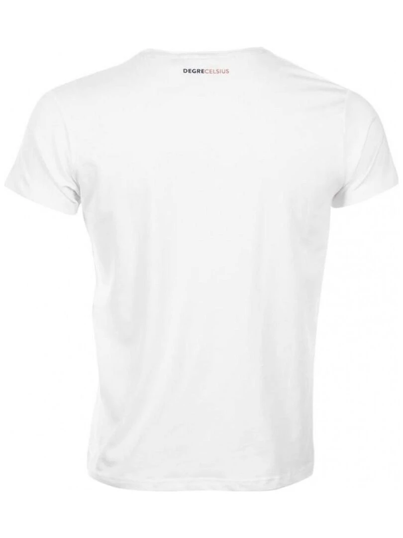 T shirt manches courtes homme CABOS DEGRE CELSIUS Blanc