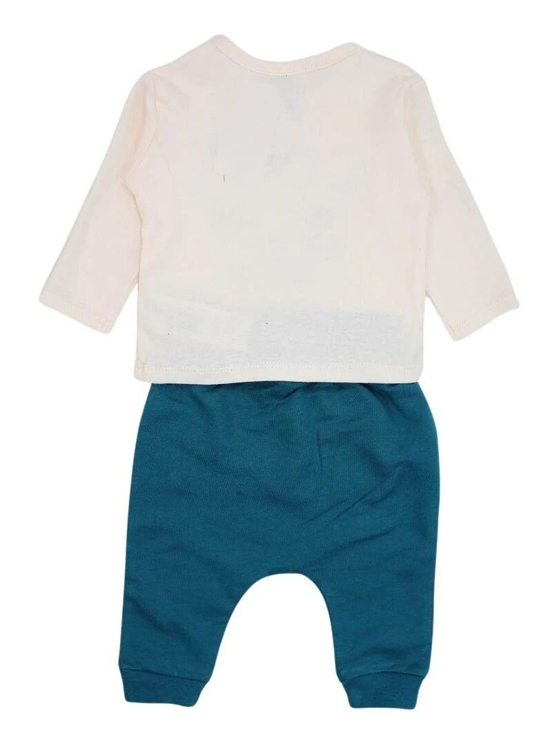 Disney Ensemble T shirt pantalon bébé garçon Imprimé Mickey Blanc