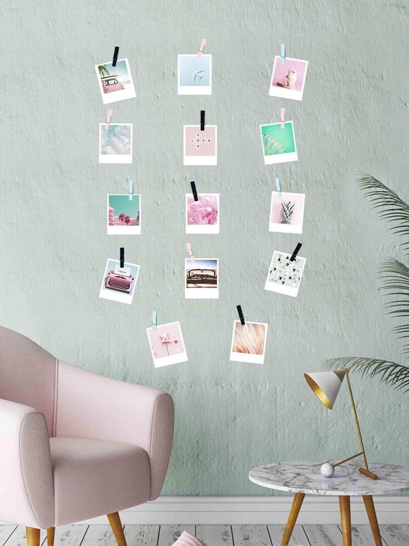 Sticker mural   Polaroids   N/A