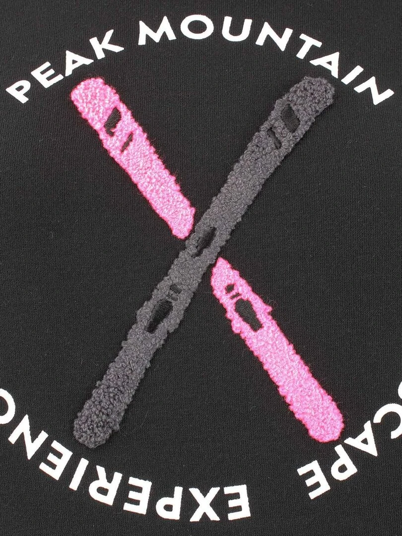 Sweat à capuche femme ACONOR   Noir Noir